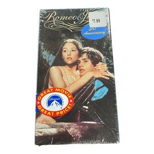 Romeo and Juliet VHS 1998 Tragedy Shakespeare Romance Drama Sealed by Paramount